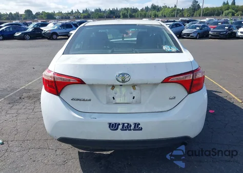 2018 Toyota Corolla Le из США, поврежденный, VIN 2T1BURHE8JC104521